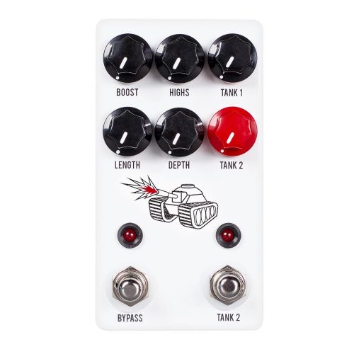  JHS Pedals JHS Spring Tank Reverb Guitar Effects Pedal