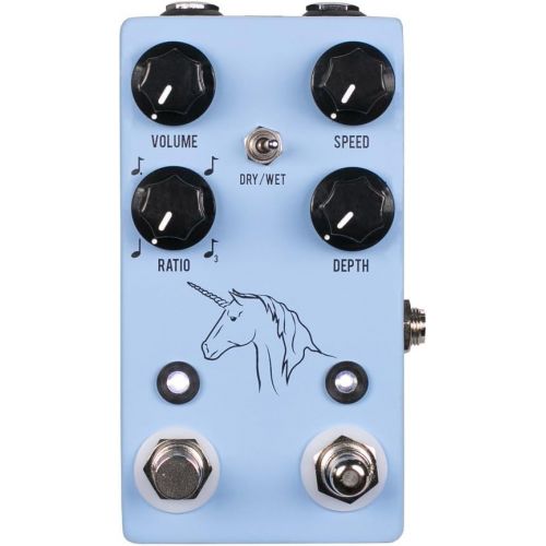  JHS Pedals JHS Unicorn V2 Analog Univibe with Tap Tempo Guitar Effects Pedal