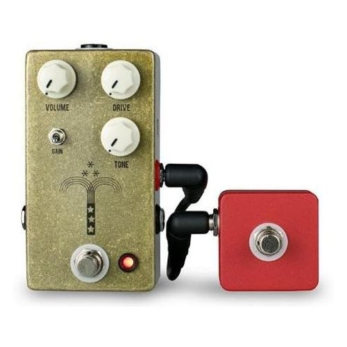  JHS Pedals JHS Morning Glory V4 Overdrive Guitar Effects Pedal & JHS Red Remote Footswitch