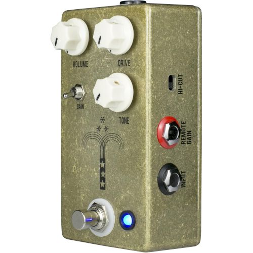  JHS Pedals JHS Morning Glory V4 Overdrive Guitar Effects Pedal & JHS Red Remote Footswitch