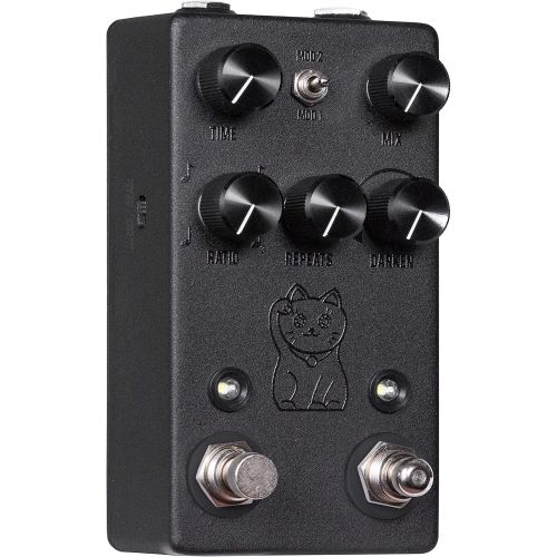  JHS Pedals JHS Lucky Cat Delay Guitar Effects Pedal, Black