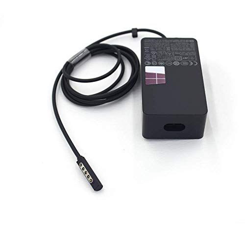  JHZL Original 100% 12V 3.6A 43W Charger Compatible with Microsoft Surface RT Surface Pro 1 Pro 2 and Surface 2 Tablet Ac Adapter 1512 1516 1536 Power Supply Cord with 5V USB Charging Po