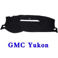 JIAKANUO Auto Car Dashboard Carpet Dash Board Cover Mat Fit GMC Yukon 2007-2014 (Black MR-001)