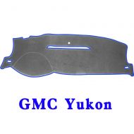 JIAKANUO Auto Car Dashboard Carpet Dash Board Cover Mat Fit GMC Yukon 2007-2014 (Gry-BLU MR-001)