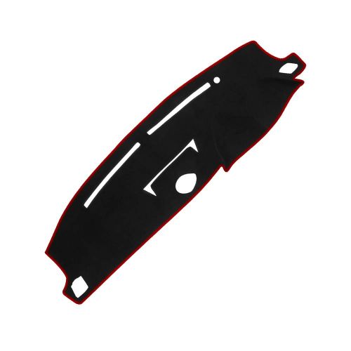  JIAKANUO Auto Car Dashboard Carpet Dash Board Cover Mat Fit Infiniti G35 2003-2006 (BLK-RED MR-058)