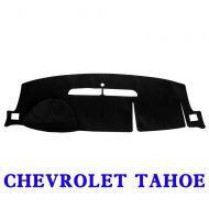 JIAKANUO Auto Car Dashboard Dash Board Cover Mat Fit Chevy Chevrolet Tahoe 2007-2013(Tahoe 07-13, Black)