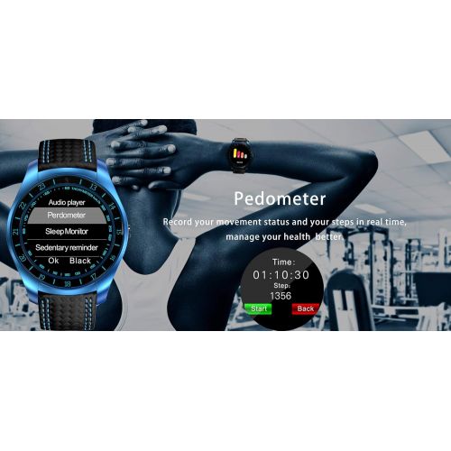  JIANGJIE Smart Watches Men Fitness Tracker Pedometer Heart Rate Monitor Sport Support SIM Card Clock Camera Bluetooth Smartwatch