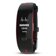 JIAYOUNX Fitness Tracker Smart Bracelet Watch,Heart Blood Pressure Monitoring Ecg+Ppg Double Monitoring Electrocardiogram Display Smart Movement Bracelet