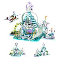 JIETENGFEI Building Block Castle Set Girl Toys Crystal Dream House with Palace 724pcs Bricks Construction Play Kit for Kids Christmas Birthday Gift Present 6.7.8 Years and Up