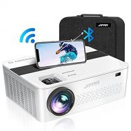 JIFAR Native 1080p Projector,7000 Lumens Projector for outdoor movies with 400 Display,Support 4K Dolby & Zoom,100000 hrs life,Indoor & Outdoor Projector Compatible with TV Stick,HDMI,VG