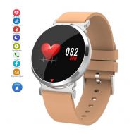 JIHUIA Waterproof IP68 Fitness Tracker,HD Screen Smart Watch Take a Photo Heart Rate Monitor Bracelet,Sleep Monitor Step Counter Compatible with Android iOS Women Men Kids