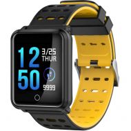JIHUIA Fitness Tracker Activity Smart Watch Heart Rate Sleep Monitor Calorie Counter,IP68 Waterproof Sports Men Women Compatible for Android iPhone