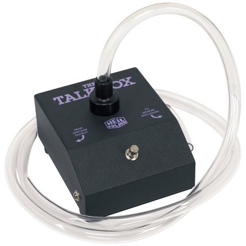  JIM DUNLOP Dunlop HT1 Heil Talk Box Effects Pedal With a Pair of Patch Cables, Power Supply, and Instrument Cables