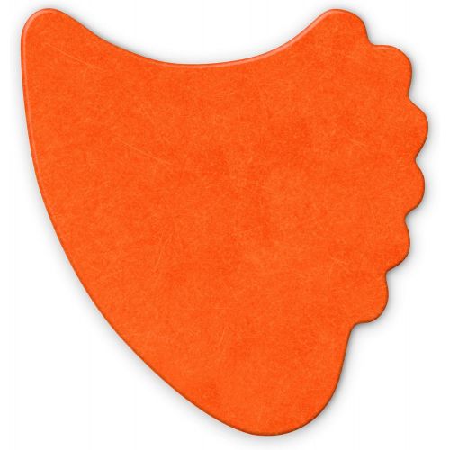  JIM DUNLOP Dunlop 414R60 Tortex Fins, Orange, .60mm, 72/Bag