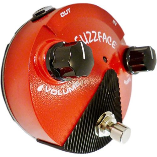  JIM DUNLOP Dunlop FFM2 Red Germanium Fuzz Face Mini Pedal w/Patch Cables