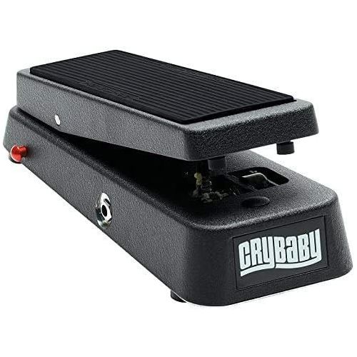  JIM DUNLOP Dunlop 95Q Cry Baby Q Wah Guitar Effects Pedal with Variable-Q Control with 2 R-Angle Patch Cable