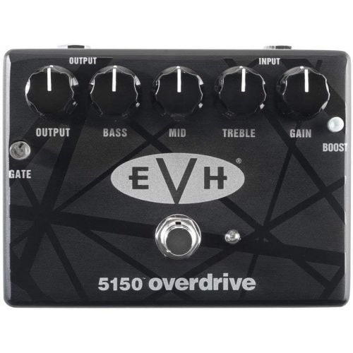  JIM DUNLOP MXR EVH5150 5150 Overdrive Analog Delay Guitar Pedal with Clip on Guitar Tuner