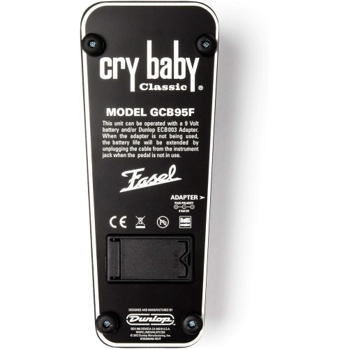  JIM DUNLOP Dunlop GCB95F Cry Baby Classic Wah Guitar Effects Pedal