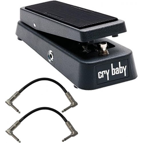  JIM DUNLOP Dunlop Crybaby GCB-95 Classic Wah Pedal w/2 FREE Patch Cables