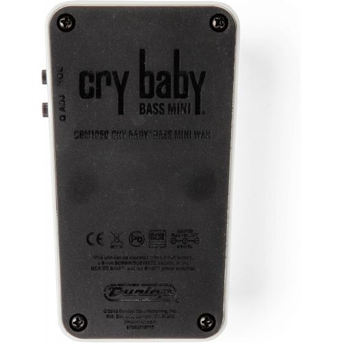  JIM DUNLOP Cry Baby 105Q Mini Bass Wah Guitar Effects Pedal (CBM105Q)