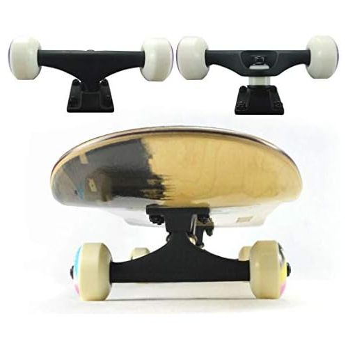  JIN Einsteiger Skateboard Anfanger Jugend Professionelle Street Skills Erwachsene Jungen Allrad Skateboard (Farbe : E)