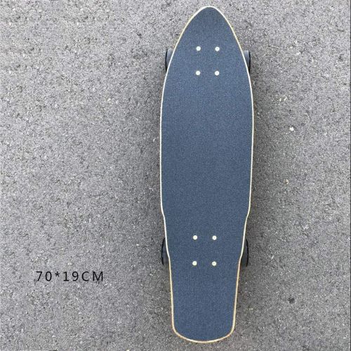  JIN Bambus und Holz mit Vier Radern Skateboard Grosse Fischplatte Kleine Fischplatte High-End-Professionelle Jungen und Madchen Street Ride (Farbe : B)