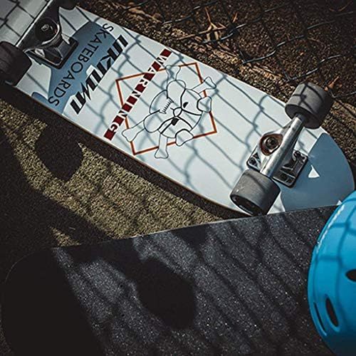  JIN Anfanger Kinder Strasse Fertigkeiten Reise Skateboard Short Board Fisch Platte Ahorn Big Fish Board Professioneller Erwachsener (Farbe : C)