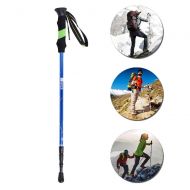 JINDEN Trekking Poles/Hiking Poles/Walking Poles - Lightweight Aerospace Aluminum - Collapsible and Adjustable with telescoping shafts - Perfect for Hiking, Walking, Backpacking or