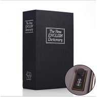 JINGB-piggy bank JINGB Simulated English Dictionary Piggy Bank Password Lock Safe (Black) Desktop Decor Money Box