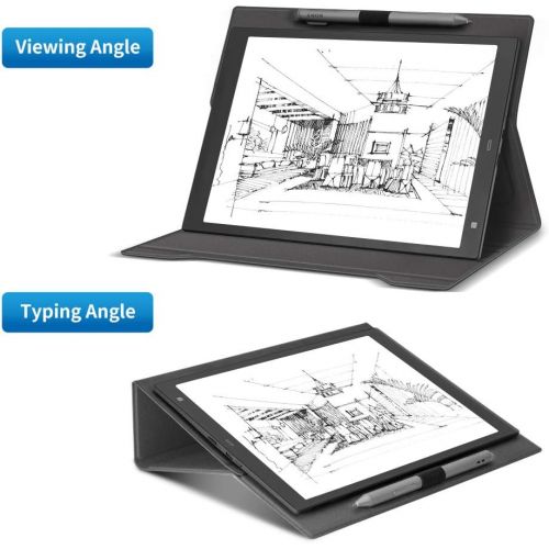  Jindu Sony DPT-RP1 Folding Cover,Light and Thin Case with Stand Function and Pen Slot for Sony DPT-RP1