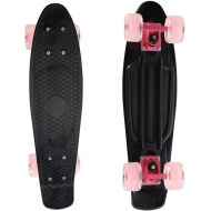 JINPENGRAN Four-Wheel Skateboard 23 inch Standard Skateboard Flash Scooter Suitable for Adults, Teenagers and Children