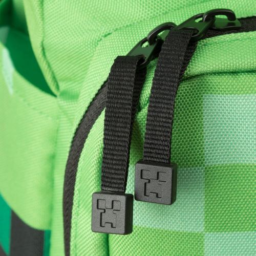  JINX Minecraft Creeper Kids Mini Backpack, Green, 12