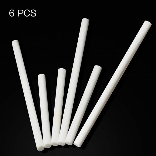  OURRY Humidifier Cotton Filter Wicks, 6 Pack Cotton Filter Refill Sticks Wicks Replacement (Long: 195mm/7.68inch, Short: 117mm/4.61inch) for Personal Humidifiers
