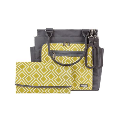  JJ Cole Freeman Diaper Bag, Dashed Stripe