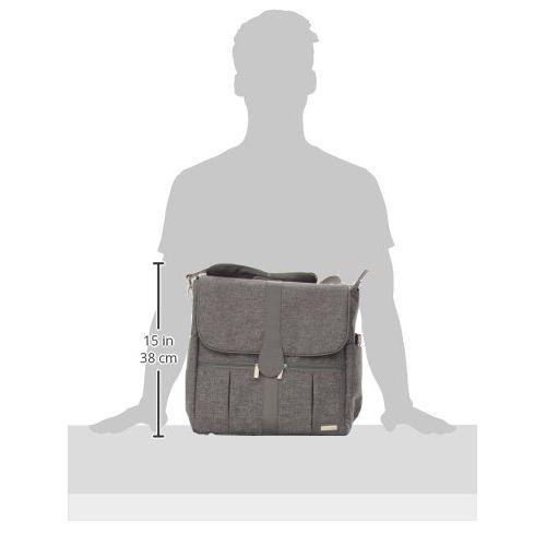  JJ Cole Backpack Diaper Bag, Gray Heather