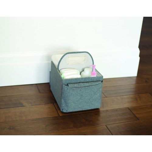  JJ Cole Diaper Caddy - Slate Heather