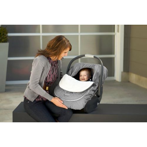  JJ Cole Car Seat Cover for Infants, Graphite