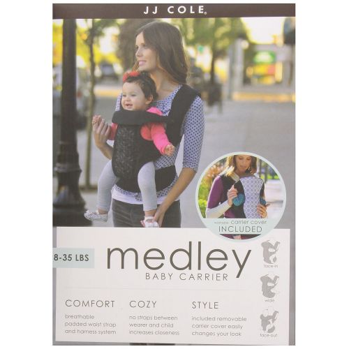  JJ Cole Medley Baby Carrier, Black Foursquare