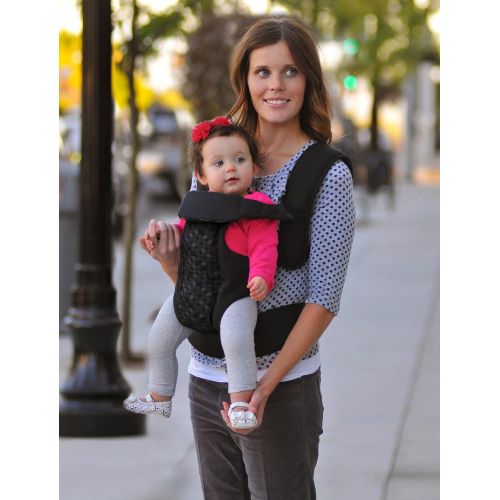  JJ Cole Medley Baby Carrier, Black Foursquare