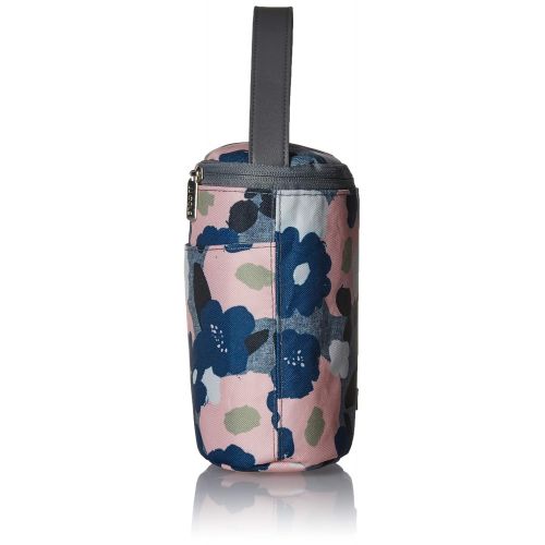  [아마존베스트]JJ Cole - Bottle Cooler, Insulated Interior for 2 Large Bottles or Sippy Cups, Included Freezer Pack, Exterior...