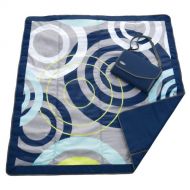 [아마존베스트]JJ Cole Outdoor Blanket, Blue Orbit, 5 x 5
