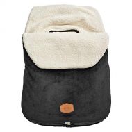 [아마존베스트]JJ Cole - Original Bundleme, Canopy Style Bunting Bag to Protect Baby from Cold and Winter Weather in Car Seats and Strollers, Blackout, Infant