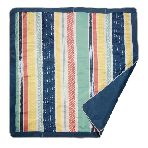  [아마존베스트]JJ Cole All-Purpose Outdoor Baby Blanket, Peruvian Stripe