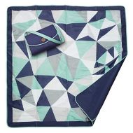 [아마존베스트]JJ Cole All-Purpose Outdoor Baby Blanket, Lightweight & Water-Resistant, Fractal, 5 x 5