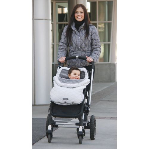  [아마존베스트]JJ Cole - Urban Bundleme, Canopy Style Bunting Bag to Protect Baby from Cold and Winter Weather in Car Seats and Strollers, Blackout, Toddler