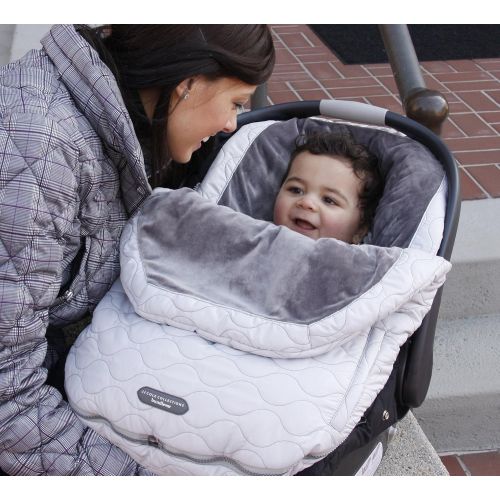  [아마존베스트]JJ Cole - Urban Bundleme, Canopy Style Bunting Bag to Protect Baby from Cold and Winter Weather in Car Seats and Strollers, Blackout, Toddler