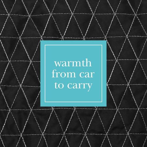  [아마존베스트]JJ Cole - Car Seat Cover, Weather Resistant Blanket-Style Canopy Designed to Protect from the Cold and...