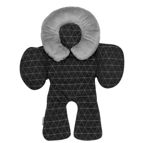  [아마존베스트]JJ Cole - Reversible Body Support, 2-Piece Insert for Car Seat and Stroller, Adjustable for Age and...