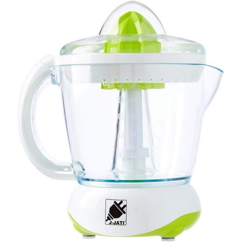  [아마존베스트]J-Jati Citrus Juicer Extractor: Compact Juicer for Healthy Juice, Oranges, Lemons, Limes, Grapefruit & other Citrus Fruit with Easy Pour Spout + 32 oz Pitcher White