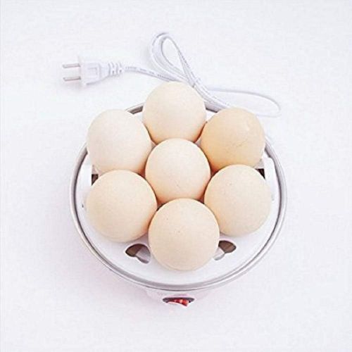  [아마존베스트]J-Jati Egg Boiler, Electric Egg Boiler, soft, medium, or Hard Boiled Eggs, Measuring Cup Included, Steamer Boiler 7 Hard Egg Capacity, Automatic Shut Off, White